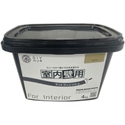 ニッぺ 室内かべ用塗料 STYLE DIYペンキマットフィニッシュ 室内壁用 グレージュ 4kg