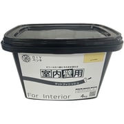 ニッぺ 室内かべ用塗料 STYLE DIYペンキマットフィニッシュ 室内壁用 ムーンイエロー 4kg