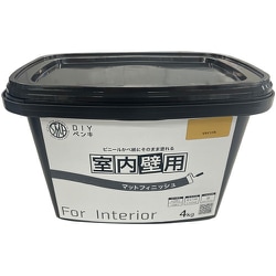 ニッぺ 室内かべ用塗料 STYLE DIYペンキマットフィニッシュ 室内壁用 ドライソイル 4kg