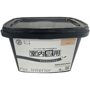 ニッぺ 室内かべ用塗料 STYLE DIYペンキマットフィニッシュ 室内壁用 シェルピンク 4kg