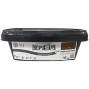 ニッぺ 室内かべ用塗料 STYLE DIYペンキマットフィニッシュ 室内壁用 ココア 1.5kg