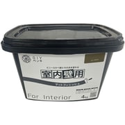 ニッぺ 室内かべ用塗料 STYLE DIYペンキマットフィニッシュ 室内壁用 オリーブドラブ 4kg