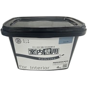 ニッぺ 室内かべ用塗料 STYLE DIYペンキマットフィニッシュ 室内壁用 パリジャンブルー 4kg
