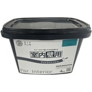 ニッぺ 室内かべ用塗料 STYLE DIYペンキマットフィニッシュ 室内壁用 ブルーエット 4kg
