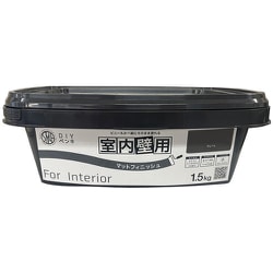 ニッぺ 室内かべ用塗料 STYLE DIYペンキマットフィニッシュ 室内壁用 スレート 1.5kg