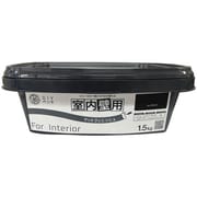 ニッぺ 室内かべ用塗料 STYLE DIYペンキマットフィニッシュ 室内壁用 ランプブラック 1.5kg