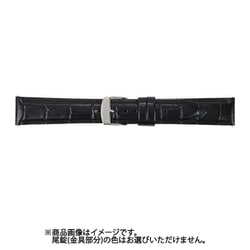 BKLE040AS [時計バンド 革 20mm 黒]