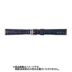 BKLE040DI [時計バンド 革 12mm ネイビー]