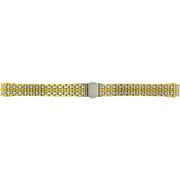 BSBE8851T [時計ベルト 金属ベルト メタル ワンタッチブロック 先管幅11mm 本体幅13mm レディース SS]