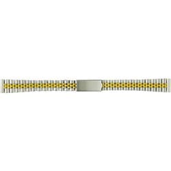 BSBE5861T [時計ベルト 金属ベルト メタル 三折りブロック 先管幅4mm 本体幅13mm レディース SS]