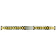 BSBE5861T [時計ベルト 金属ベルト メタル 三折りブロック 先管幅4mm 本体幅13mm レディース SS]