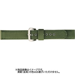 BGE311OS [時計ベルト ナイロン 20mm幅 アーミーグリーン]