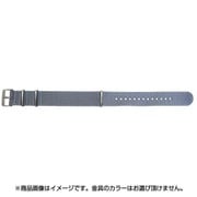 BGE011GP [時計バンド NATOタイプ 引き通しベルト 18mm グレー]