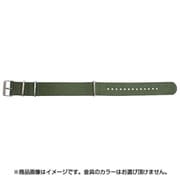 BGE011OP [時計バンド NATOタイプ 引き通しベルト 18mm アーミーグリーン]