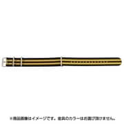 BGE012DYP [時計バンド NATOタイプ 引き通しベルト 18mm オレンジ・イエロー系]