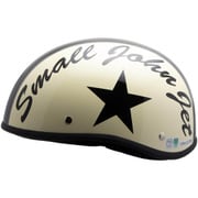 ハーフヘルメット SJD-33 ダックテールヘルメット 57~60cm IV/BK SJD-33IV/BK