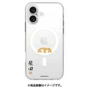 ABF27208i16 [iPhone 16 用 MagSafe対応 クリアケース 柴田さん ヒルネ]