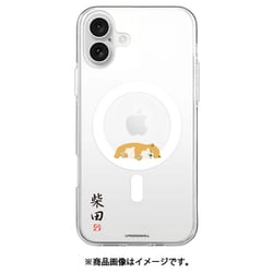 ABF27210i16PL [iPhone 16 Plus 用 MagSafe対応 クリアケース 柴田さん ヒルネ]