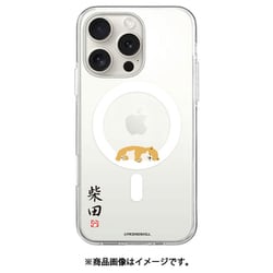 ABF27211i16PM [iPhone 16 Pro Max 用 MagSafe対応 クリアケース 柴田さん ヒルネ]