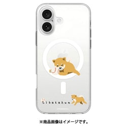 ABF27216i16 [iPhone 16 用 MagSafe対応 クリアケース 柴田さん ボールトッテ]