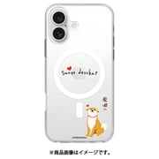 ABF27218i16 [iPhone 16 用 MagSafe対応 クリアケース 柴田さん サンポノケハイ]