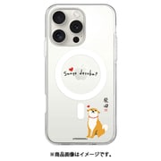 ABF27219i16PR [iPhone 16 Pro 用 MagSafe対応 クリアケース 柴田さん サンポノケハイ]