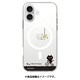 ABF27236i16 [iPhone 16 用 MagSafe対応 クリアケース ネコマンジュウ サイクリング]