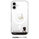 ABF27238i16PL [iPhone 16 Plus 用 MagSafe対応 クリアケース ネコマンジュウ サイクリング]