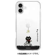 ABF27256i16PL [iPhone 16 Plus 用 クリアケース ネコマンジュウ サイクリング]