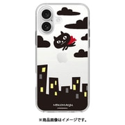 ABF27258i16 [iPhone 16 用 クリアケース ネコマンジュウ アカイマント]