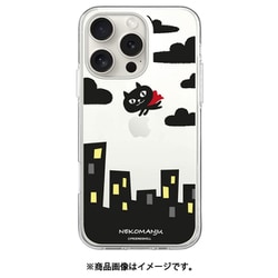 ABF27259i16PR [iPhone 16 Pro 用 クリアケース ネコマンジュウ アカイマント]