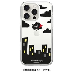 ABF27261i16PM [iPhone 16 Pro Max 用 クリアケース ネコマンジュウ アカイマント]