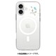 ABF27272i16 [iPhone 16 用 MagSafe対応 クリアケース ターチャン オサカナBL]