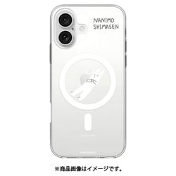 ABF27280i16 [iPhone 16 用 MagSafe対応 クリアケース ナニモシナイウサギ デフォルト]