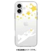 ABF27286i16 [iPhone 16 用 クリアケース ナニモシナイウサギ ホシフル]