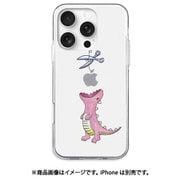 AK26998i16PM [iPhone 16 Pro Max 用 ソフトクリアケース はらぺこザウルス ピンク]