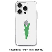AK27010i16PM [iPhone 16 Pro Max 用 ソフトクリアケース モグモグ ワニ]