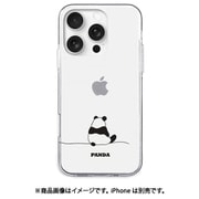 AK27014i16PM [iPhone 16 Pro Max 用 ソフトクリアケース パンダ]