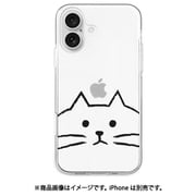 AK27015i16 [iPhone 16 用 ソフトクリアケース MYPETネコ]