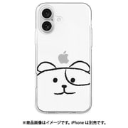 AK27017i16 [iPhone 16 用 ソフトクリアケース MYPETイヌ]