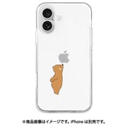 AK27035i16 [iPhone 16 用 ソフトクリアケース リングの香りを堪能 ベア]