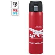 ステンレスワンタッチボトル 480ml JAL STOT5