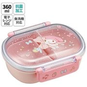 QAF2BAAG [抗菌 ふわっとタイトランチBOX 360ml マイメロディ/ビックリボン]