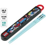 ABS2AMAG [抗菌 スライド式箸・箸箱セット トミカ25]