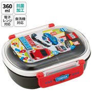 QAF2BAAG [抗菌 ふわっとタイトランチBOX 360ml トミカ25]