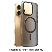AR27135i16PR [iPhone 16 Pro 用 AERO FRAME MagSafe対応ケース クリア ブラック]