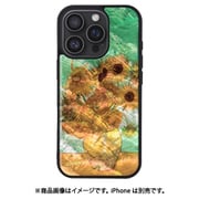 I27094i16PR [iPhone 16 Pro 用 MagSafe対応天然貝ケース ひまわり]