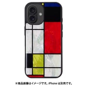 I27099i16 [iPhone 16 用 MagSafe対応天然貝ケース Mondrian]