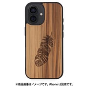 I27055i16 [iPhone 16 用 MagSafe対応天然木ケース Indian]