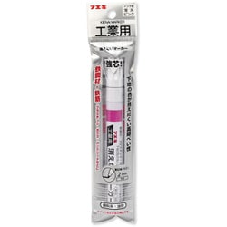 KGM10-H [工業用消えないマーカー中 蛍光ピンク フック]